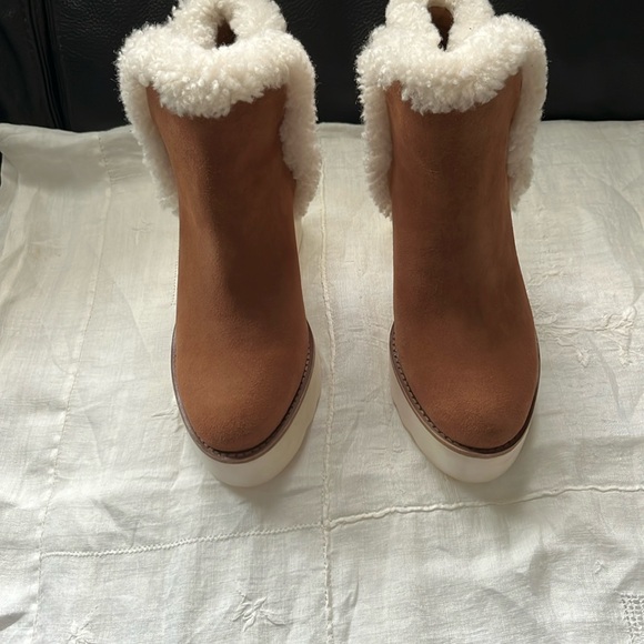 COACH ankle suede boots for women - Picture 1 of 3